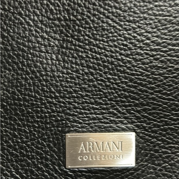 Armani leather unisex bag - Picture 3 of 4